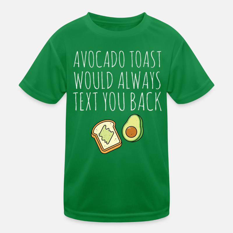Avocado Kinder Funktions-T-Shirt