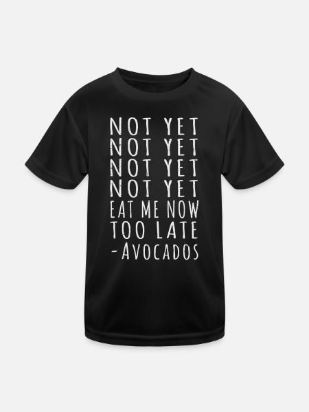 Avocat - T-shirt sport Enfant - noir - Devant