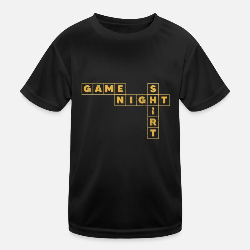 Brettspiel Kinder Funktions-T-Shirt