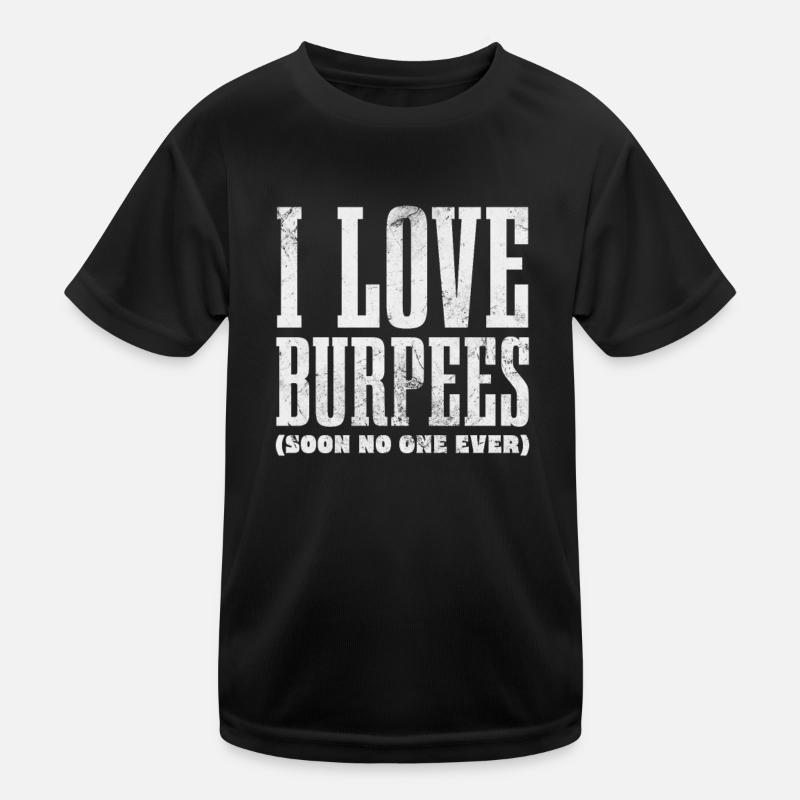 Burpees T-shirt sport Enfant