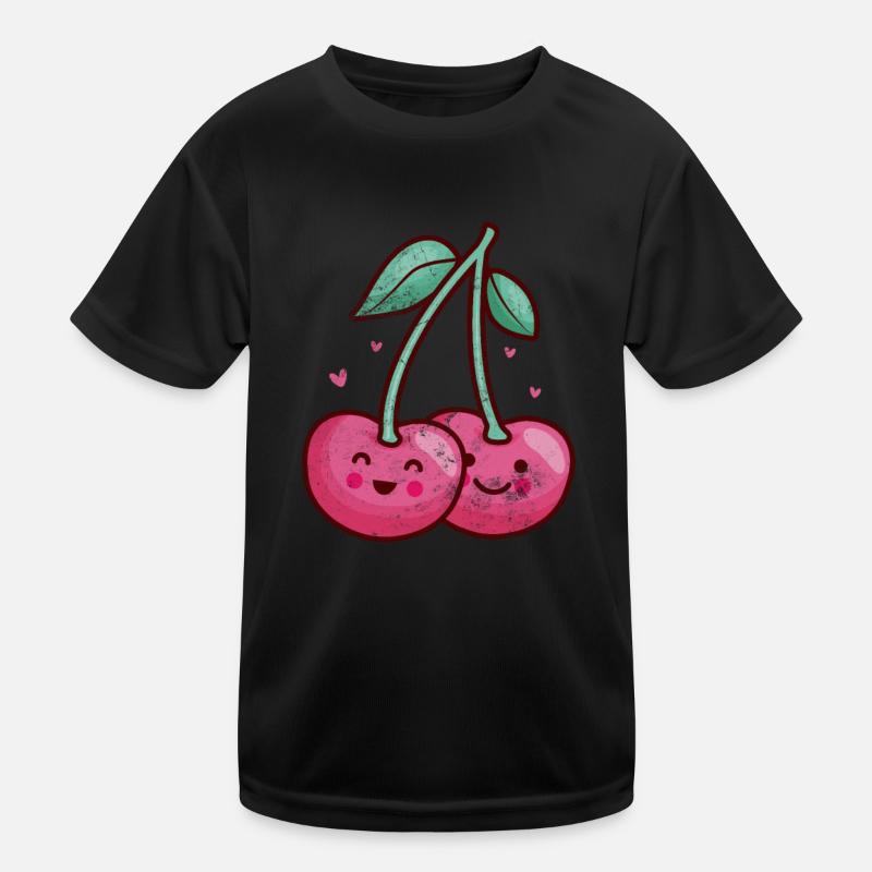 Cherry Kids Functional T-Shirt