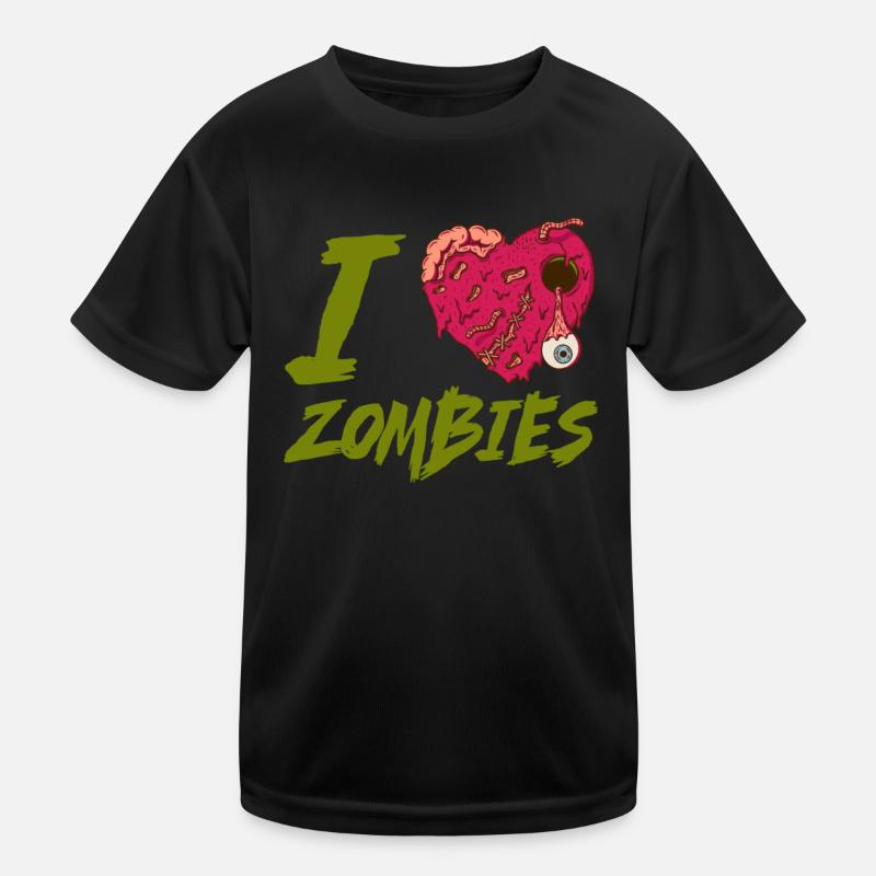 Zombie Zombie Hunter Zombie Apocalypse Gift Kids Functional T-Shirt