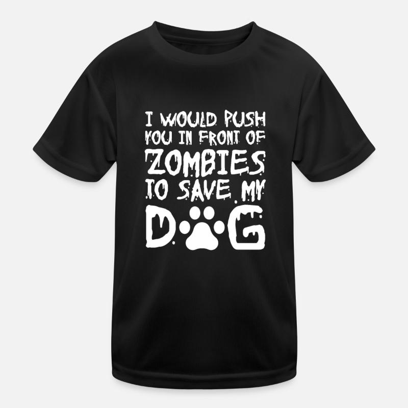 Zombie Zombie-Jäger Zombieapokalypse Geschenk Kinder Funktions-T-Shirt