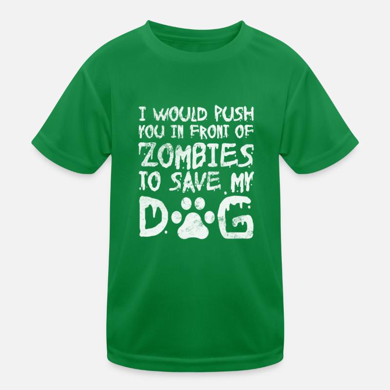Zombi T-shirt sport Enfant