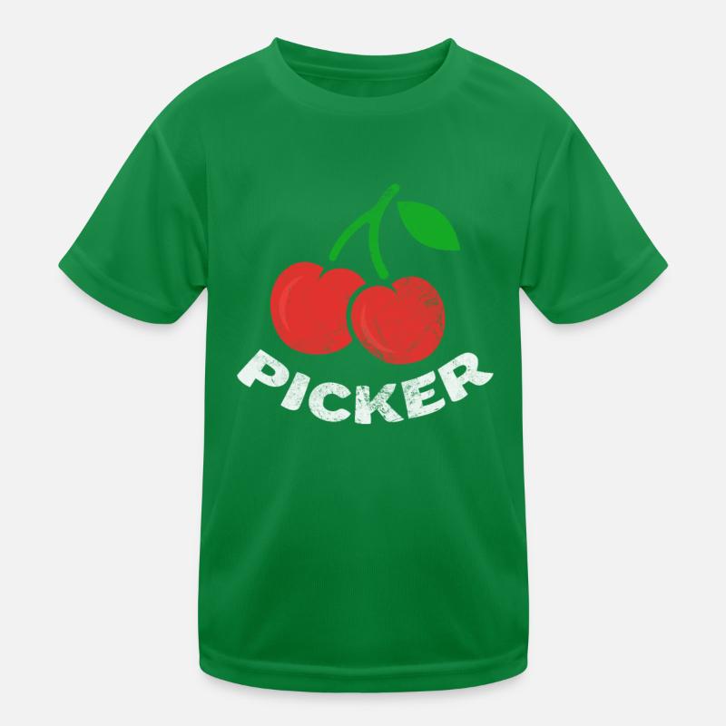 Cherry Kids Functional T-Shirt