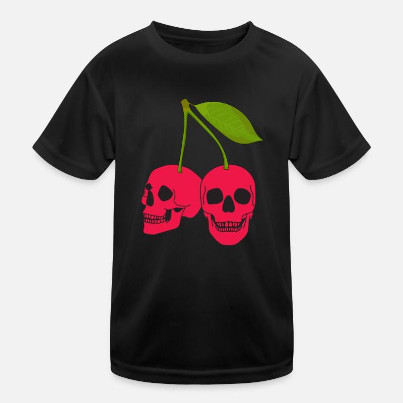 Kirsche Kirschbaum Kirschblüte Frucht Geschenk Kinder Funktions-T-Shirt