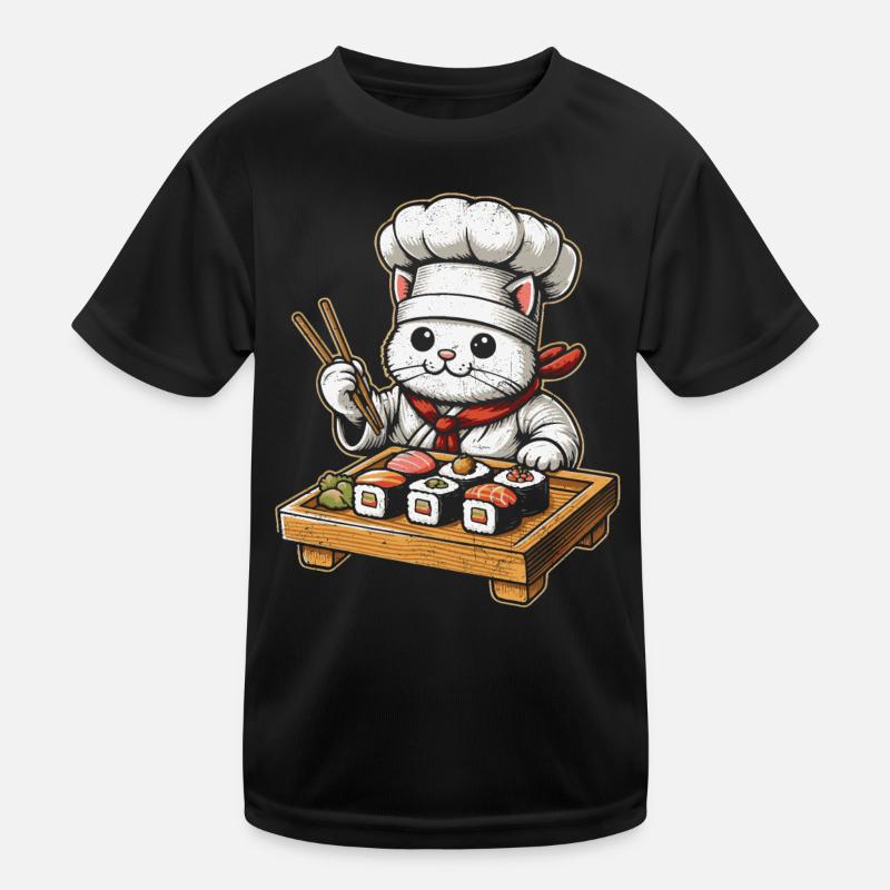 Sushi Kinder Funktions-T-Shirt