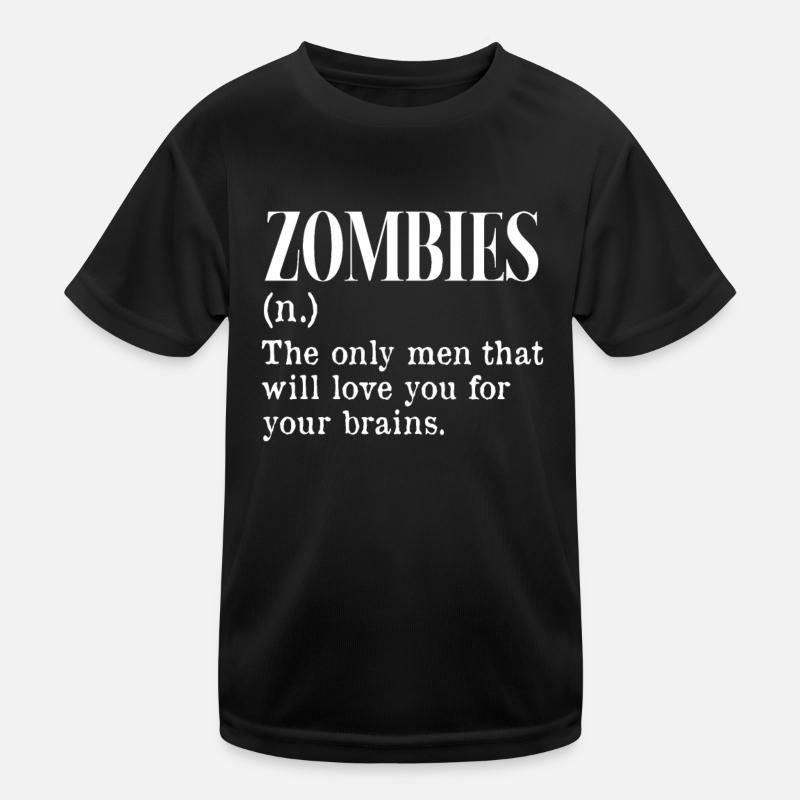 Zombie Zombie-Jäger Zombieapokalypse Geschenk Kinder Funktions-T-Shirt