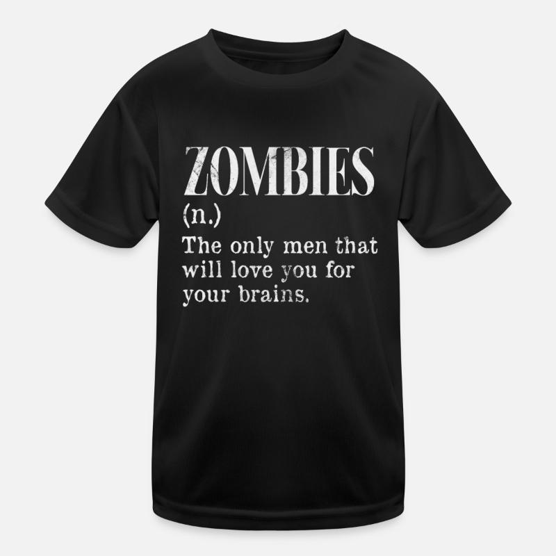 Zombi T-shirt sport Enfant