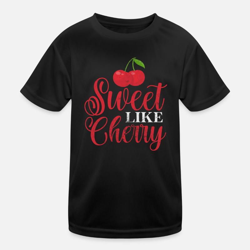 Cherry Kids Functional T-Shirt