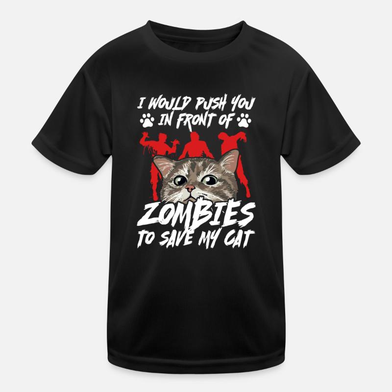 Zombie Zombie Hunter Zombie Apocalypse Gift Kids Functional T-Shirt