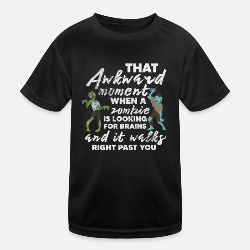 Zombi T-shirt sport Enfant