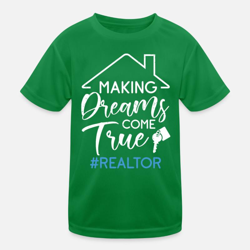 Agent immobilier T-shirt sport Enfant