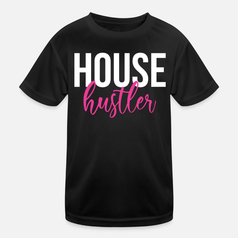 Agent immobilier Agent immobilier Cadeau d’agent immobilier T-shirt sport Enfant