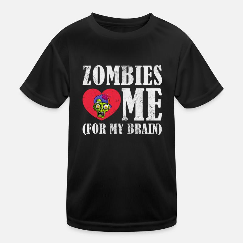 Zombi T-shirt sport Enfant