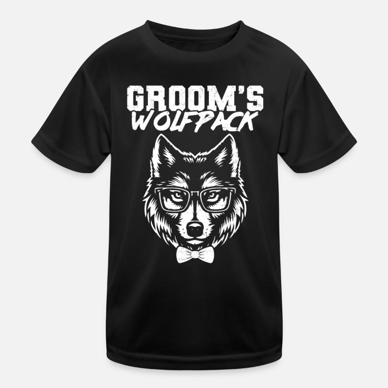 Enterrement de vie de garçon et de garçon T-shirt sport Enfant