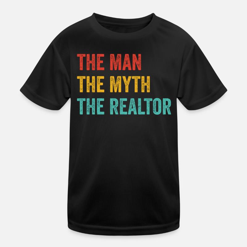Agent immobilier T-shirt sport Enfant
