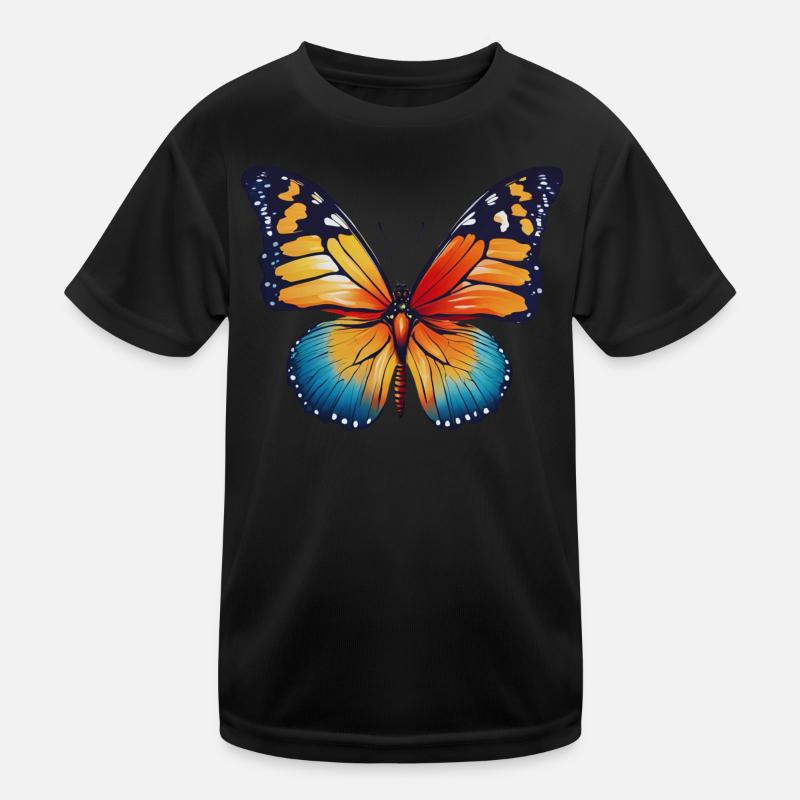 Schöner Schmetterling Geschenkidee Kinder Funktions-T-Shirt