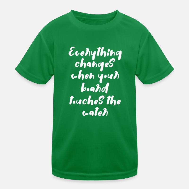 Wakeboard Wakeboarder Wakeboarding Gift Kids Functional T-Shirt