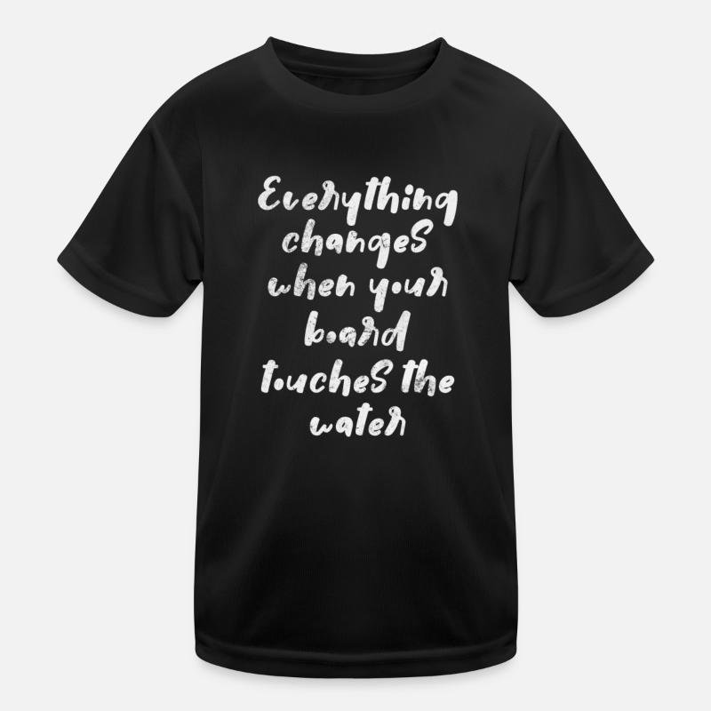 Wakeboarding Kids Functional T-Shirt