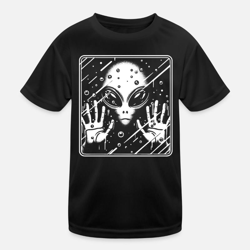 Alien UFO Alien Galaxy Geschnek Kids Functional T-Shirt