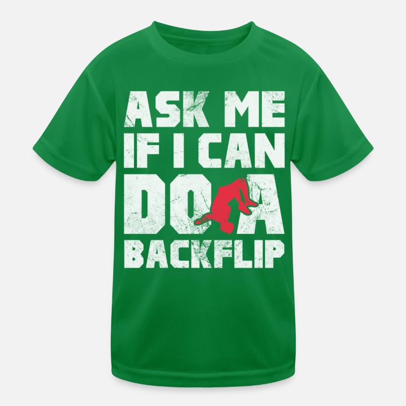 Backflip Kinder Funktions-T-Shirt
