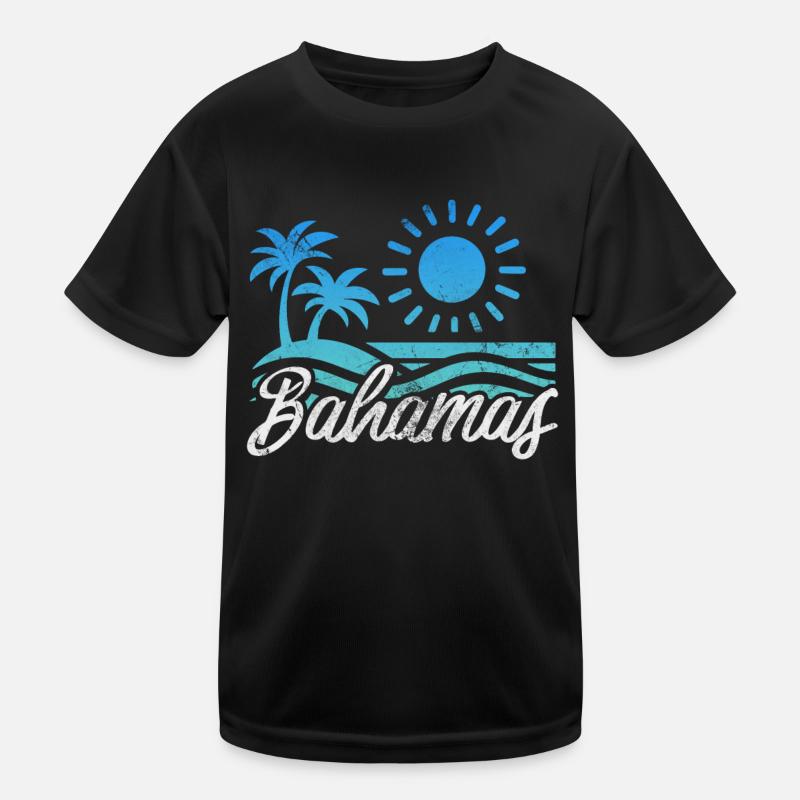 Bahamas Kinder Funktions-T-Shirt