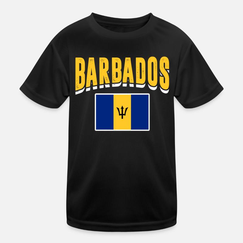 Barbade Caraïbes Bajan Holiday Gift T-shirt sport Enfant