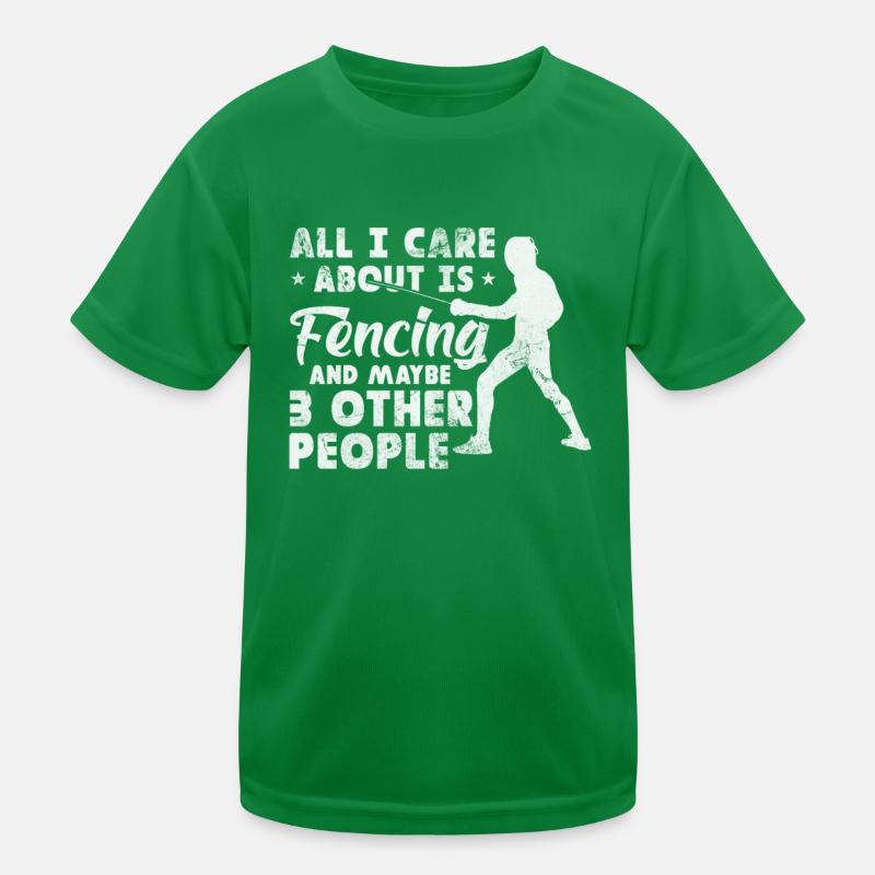Fechten Kinder Funktions-T-Shirt