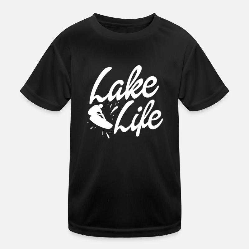 Wakeboard Wakeboarder Wakeboard Cadeau T-shirt sport Enfant