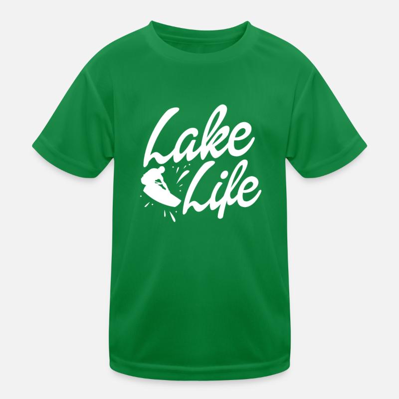 Wakeboard Wakeboarder Wakeboarding Gift Kids Functional T-Shirt