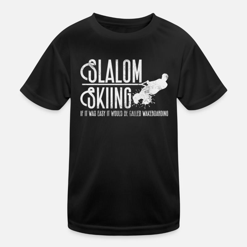 Wakeboarding Kids Functional T-Shirt