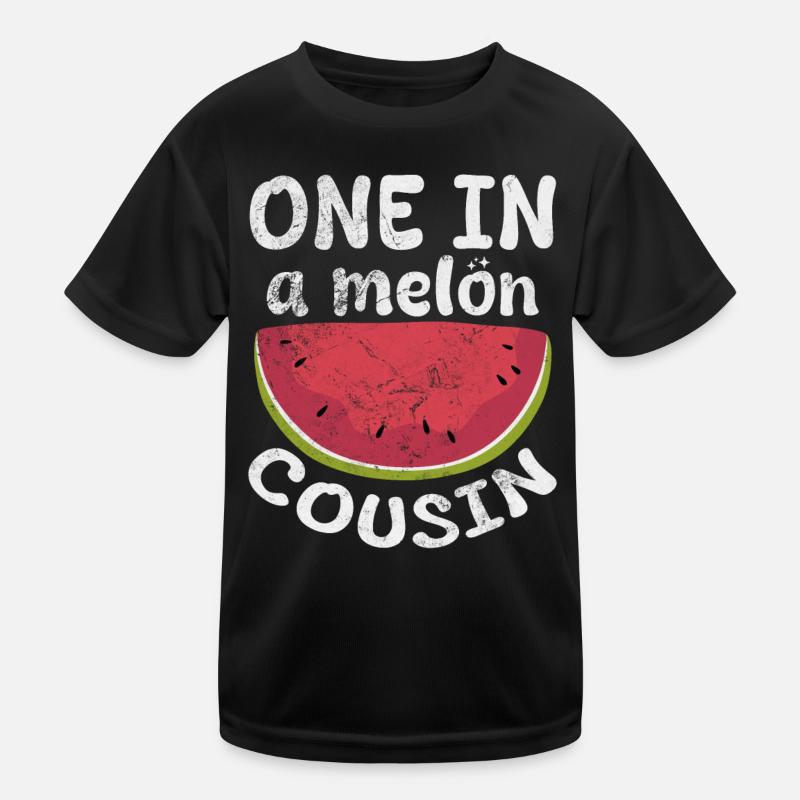 Wassermelone Cousin Kinder Funktions-T-Shirt