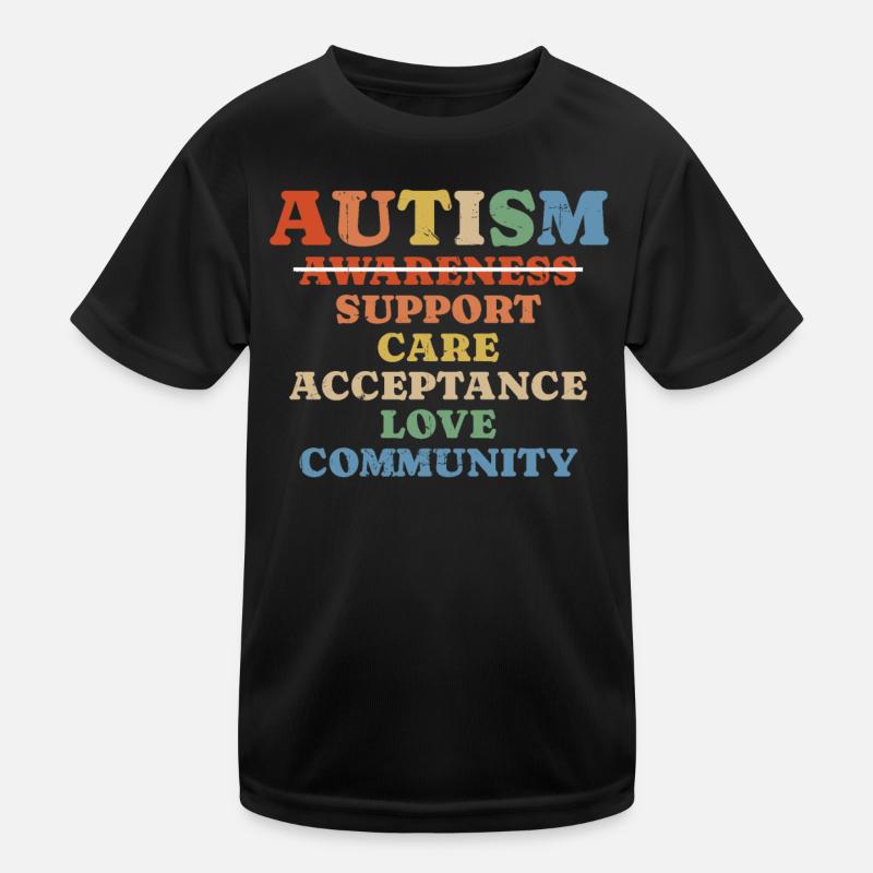 Autisme T-shirt sport Enfant