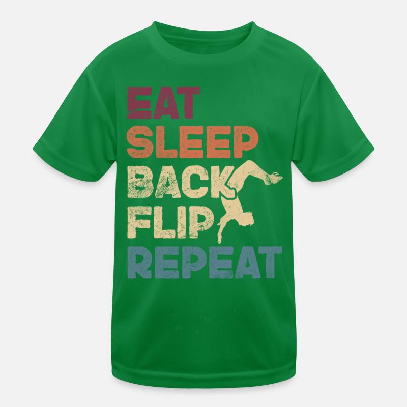 Backflip Kinder Funktions-T-Shirt