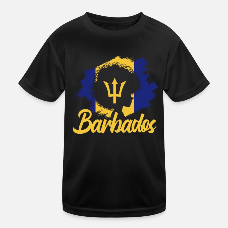 Barbade Caraïbes Bajan Holiday Gift T-shirt sport Enfant