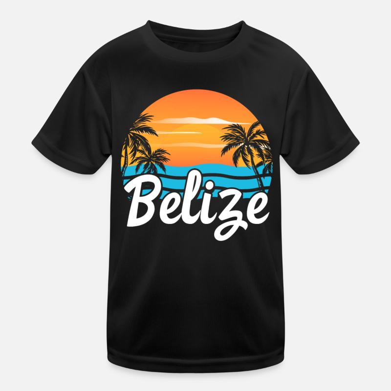 Belize Latino Belizean Belizean Maya Gift Kids Functional T-Shirt