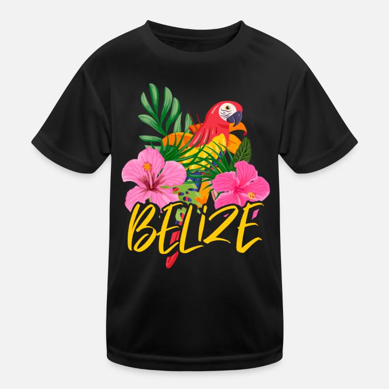 Belize Latino Belizer Belizerin Maya Geschenk Kinder Funktions-T-Shirt