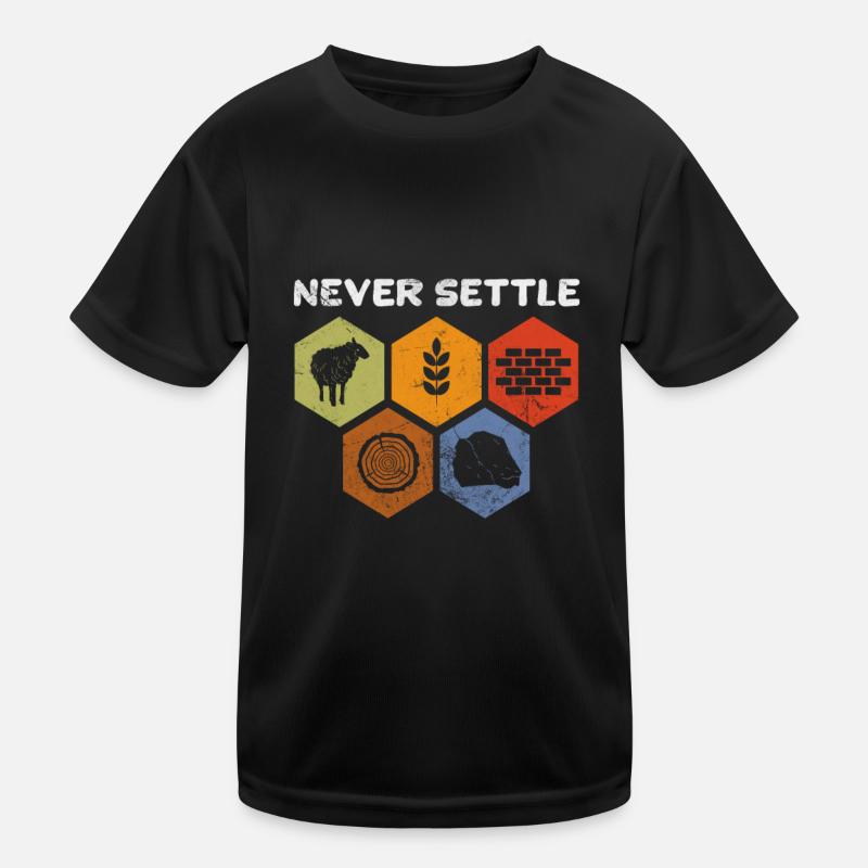 Brettspiel Kinder Funktions-T-Shirt