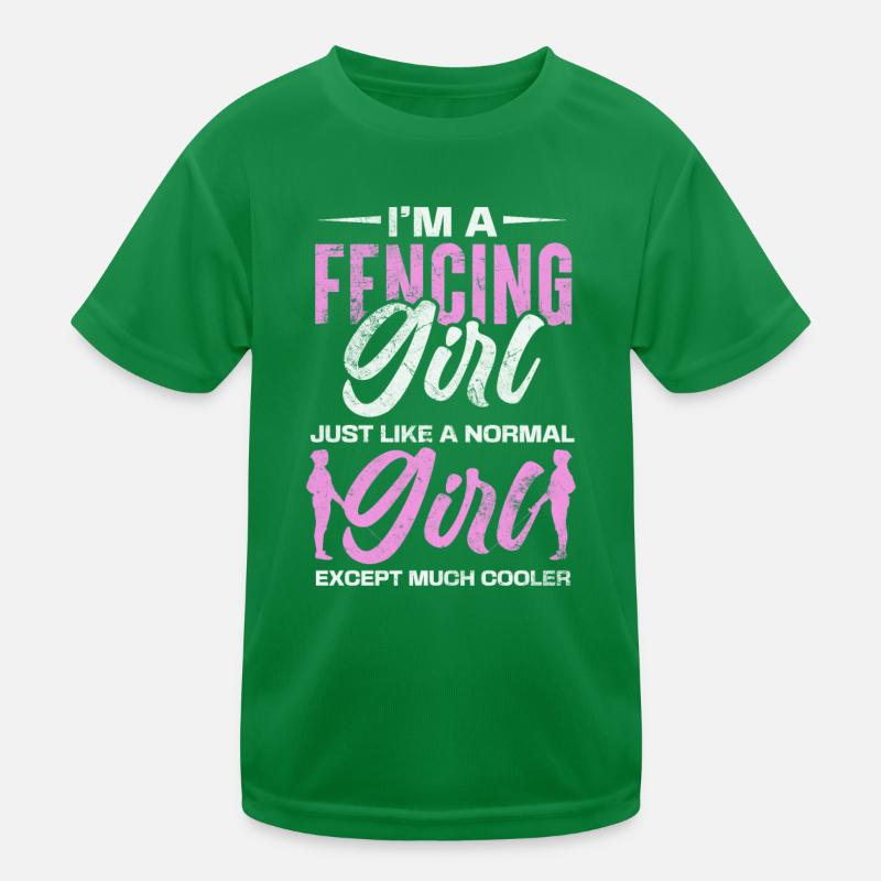 Fechten Kinder Funktions-T-Shirt
