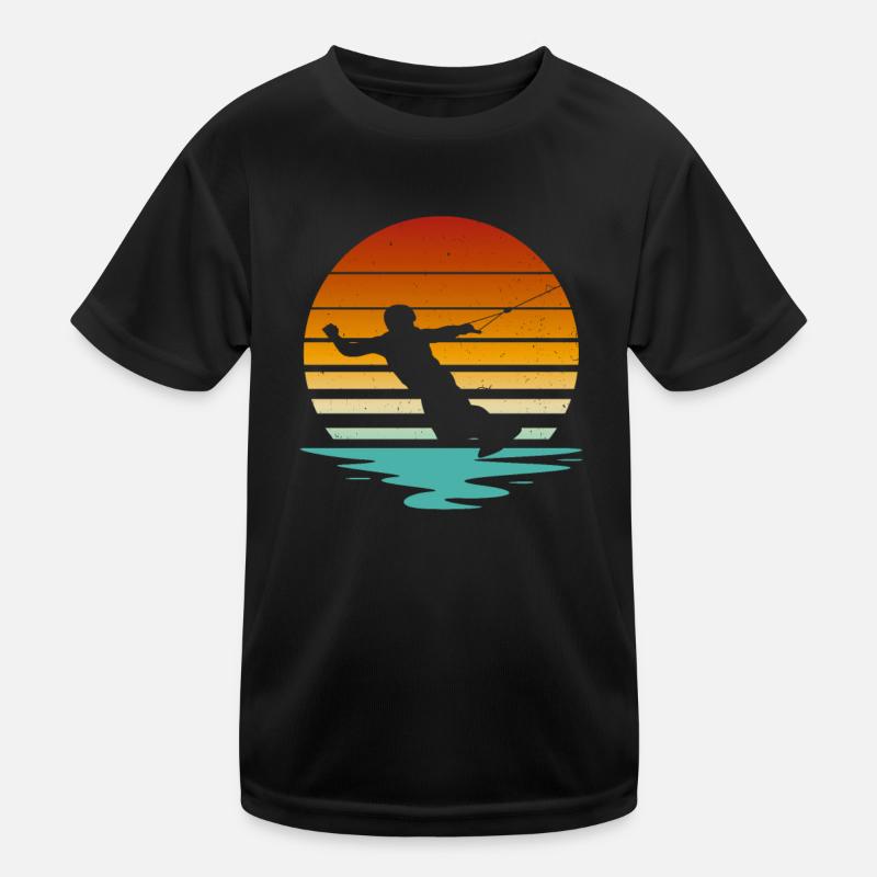 Wakeboard Wakeboarder Wakeboard Cadeau T-shirt sport Enfant