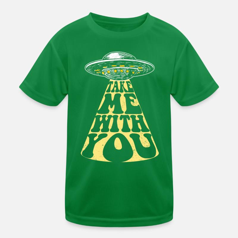 Alien Kids Functional T-Shirt