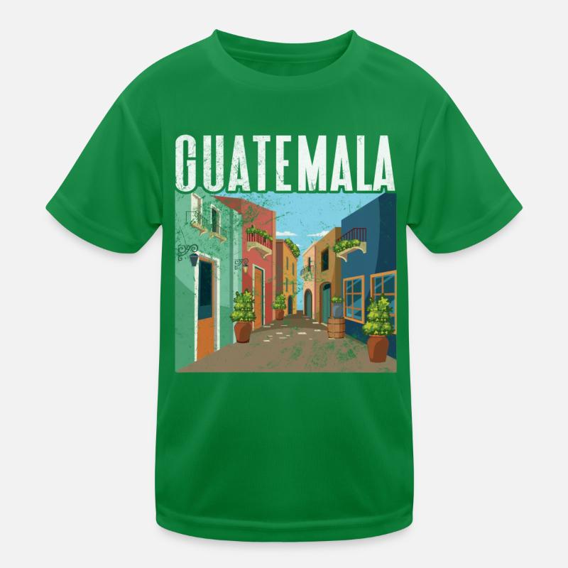 Guatemala Kids Functional T-Shirt