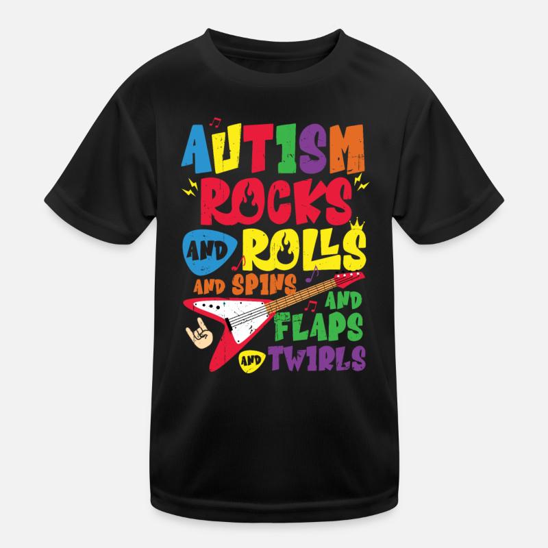 Autisme T-shirt sport Enfant