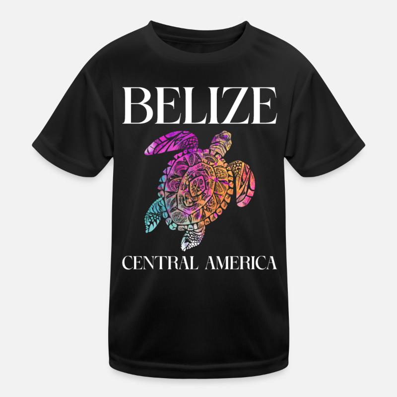 Belize Latino Belizean Belizean Maya Gift Kids Functional T-Shirt