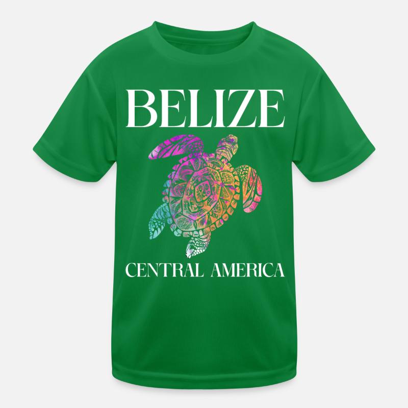 Belize Latino Belizer Belizerin Maya Geschenk Kinder Funktions-T-Shirt