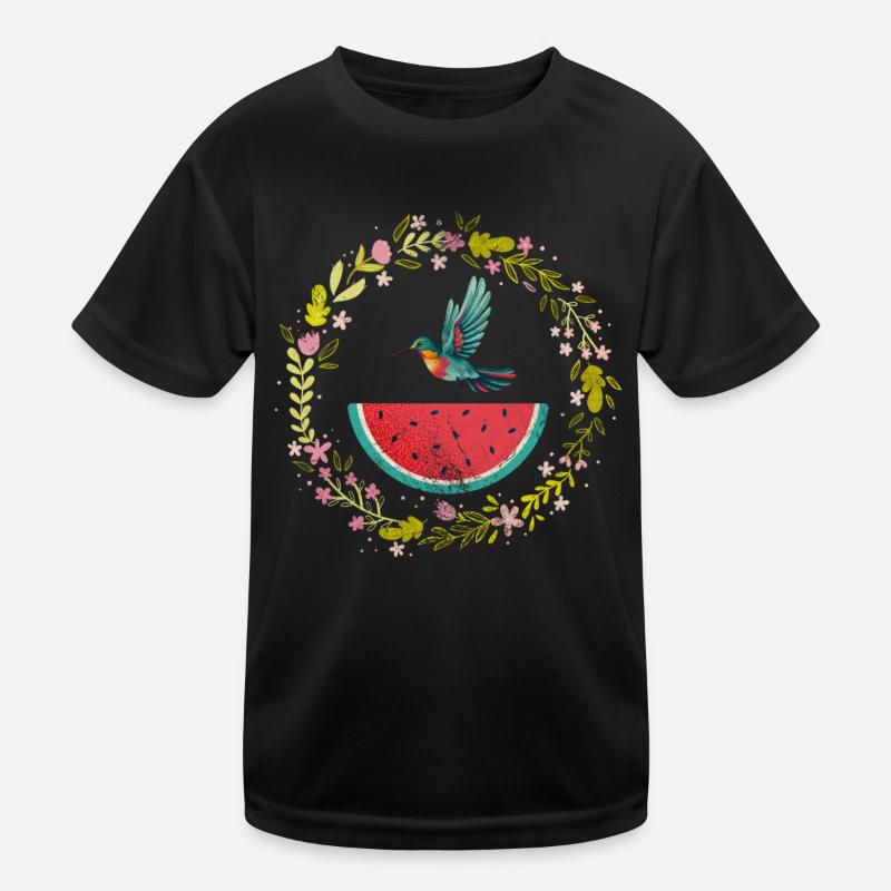 Wassermelone Kinder Funktions-T-Shirt