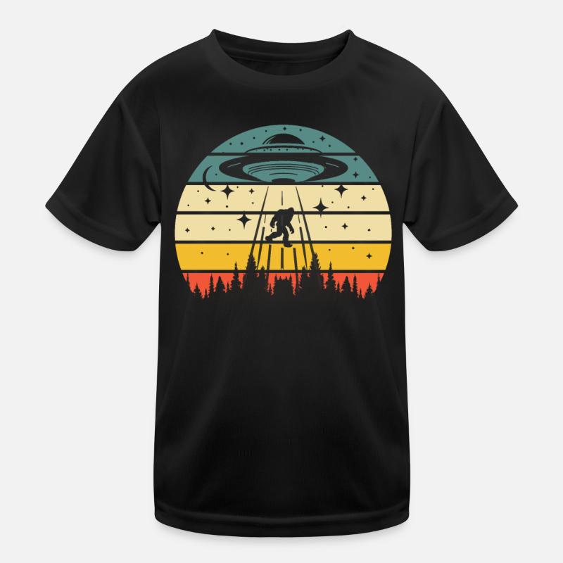 Alien UFO Alien Galaxy Geschnek Kids Functional T-Shirt