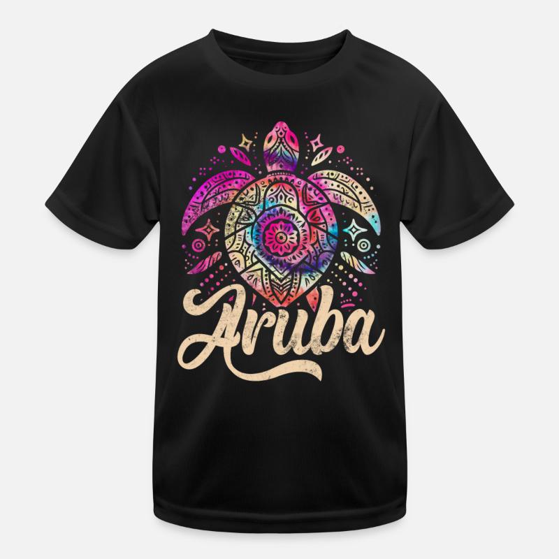 Aruba Kinder Funktions-T-Shirt