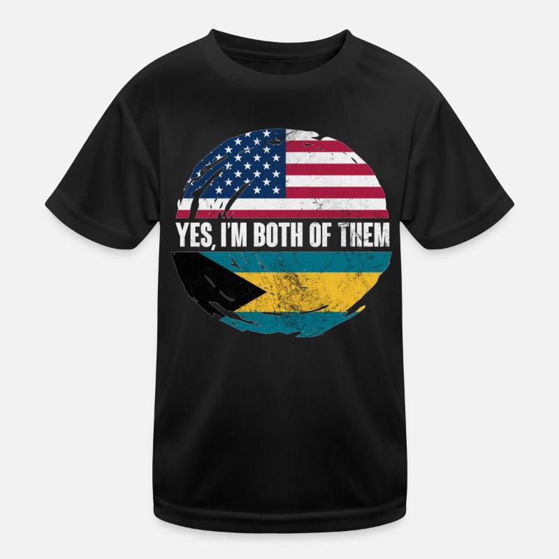 Bahamas Kinder Funktions-T-Shirt